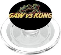 King Kong Skull Island Vs Gaw MonsterVerse Mash Stencil Geek PopSockets PopGrip for MagSafe