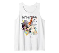 King Kong Skull Island X Mitsume Anime Manga Cyberpunk Kaiju Tank Top