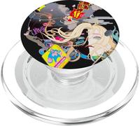 King Kong Skull Island X Mitsume Anime Manga Kaiju Cyberpunk PopSockets PopGrip for MagSafe
