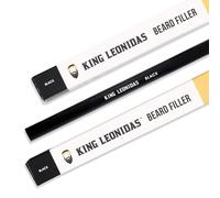 King Leonidas Beard Pencil Filler for Men (Black), Water-Resistant Beard Liner Pen for Marking & Detailing Patchy Beards, Men’s Beard Shaper & Definer, Facial Hair Darkener for Natural Look