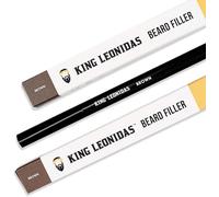 King Leonidas - Beard Pencil Filler for Men - Brown - Water-Resistant Liner Pen for Marking & Detailing Patchy Beards - Men’s Shaper & Definer - Facial Hair Darkener for Natural Look