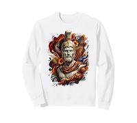 King Leonidas Floral Statue Sweatshirt