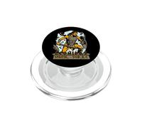 King Leonidas Sparta 540 A.C Spartan with helmet PopSockets PopGrip for MagSafe