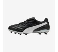 PUMA Unisex King LIGA FG/AG Soccer Shoe, Black White Silver, 9 UK