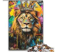 King Lion 2000 Piece Jigsaw Puzzle for Adults And Teenagers, Challenging Game And Family Play Birthday Present, Gifts, Wall Art (70x100cm)