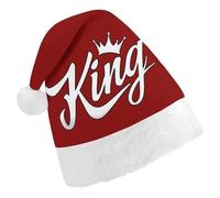 King Logo Christmas Hat Santa Cap Child