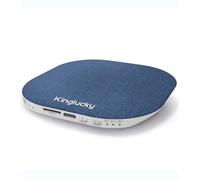 King Lucky Under Pillow Speaker Bluetooth - Mini Sleep Speaker with Built-in White & Pink Noise Sound Machine, Headphone-Free for Side Sleepers - Portable Bluetooth for Home, Travel, Naps, Blue