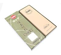 King Matsunaga Finishing Sharpening Stone S S-3X Ultra Fine Grain 6000 Without Base Water Stone Made in Japan Razor Blade Polishing, 18.5mm x 62mm x 19mm
