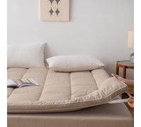 King Mattress Topper Pillow Top Optimum Soft Cotton Mattress Pad Breathable & Plush Quilted Down Futon Mattress Padded Japanese Quilted Floor Mattress ( Color : C , Size : Small Double-120*200cm )
