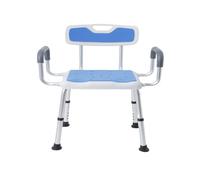 King Mills Extra Wide Shower Chair for Elderly and Disabled with Non-Slip Pads, Senior Bath Chair, Great for Seniors, Big and Tall