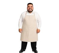 King Mills Unisex 1pk Plus Size Kitchen Cooking Aprons With Pockets, Ideal For Xl Xxl Or Waist W38+. Extra Large And Long.