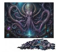 King Mythological Cthulhu Adult Wooden Puzzle | Visual matching and sorting: solo or shared leisure over several sessions.