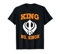 King No Singh Sikh Punjabi Khalsa Tee T-Shirt