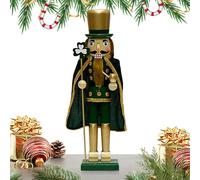 King Nutcracker Soldier - 15 Inch Tall Wooden Christmas Decoration | Traditional Christmas Decoration for Home, Parties and Gifts - German Style Figure for Festive Decoration