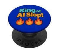 King of AI Slop PopSockets Adhesive PopGrip