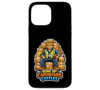 King of Cardboard Castles Funny Warehouse Worker Men Case for iPhone 13 Pro Max