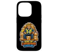 King of Cardboard Castles Funny Warehouse Worker Men Case for iPhone 14 Pro