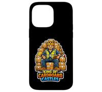 King of Cardboard Castles Funny Warehouse Worker Men Case for iPhone 14 Pro Max