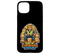 King of Cardboard Castles Funny Warehouse Worker Men Case for iPhone 15 Plus