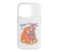King of Cuddles Panchi Kun Baby Cute Kawaii Monkey Punch Case for iPhone 14 Pro