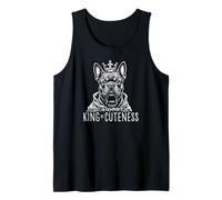 King of Cuteness - Adorable French Bulldog for Christmas Tank Top