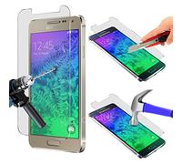 KING OF FLASH 100% Genuine Premium Tempered Glass Screen Protector For Mobile Phone Tablet PC Smartphone - The Worlds Best Real Tempered Glass Protector (Galaxy Alpha)