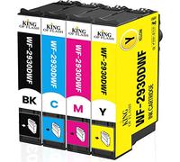 KING OF FLASH Compatible Ink Cartridges Replacement for Epson Workforce WF-2930DWF