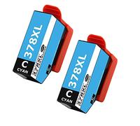 KING OF FLASH Replacement for Epson 378XL 378 Ink Cartridges Work with Epson Expression Photo XP-8500 XP-8505 Printer - Black Cyan Magenta Yellow Light Cyan Light Magenta