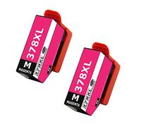 KING OF FLASH Replacement for Epson 378XL 378 Ink Cartridges Work with Epson Expression Photo XP-8500 XP-8505 Printer - Black Cyan Magenta Yellow Light Cyan Light Magenta