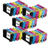 KING OF FLASH Replacement for T0807 Ink Cartridges Compatible for Epson Stylus Photo P50 PX650 PX660 PX700W PX710W PX720WD PX730WD PX820FWD PX830FWD R265 R285 R360 RX560 RX585 RX685 (5 sets of 6)
