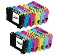KING OF FLASH Replacement for T0807 Ink Cartridges Compatible for Epson Stylus Photo P50 PX650 PX660 PX700W PX710W PX720WD PX730WD PX820FWD PX830FWD R265 R285 R360 RX560 RX585 RX685 (2 sets of 6)