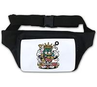 King of Gambling Casino King Money Chips Waist Bag Fanny Pack White
