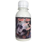 King of Halloween Fake Skin, latex milk for wounds and scars makeup, 100 ml, white