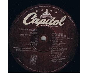 King Of Hearts - Close, But No Guitar