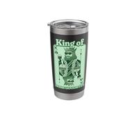 King of Irish Goodbyes St Patrick's Day Shenanigans Fun Stainless Steel Insulated Tumbler