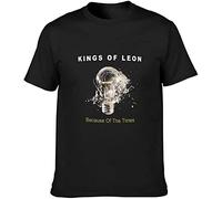 King of Leon Because of The Times Rock Music T Shirt (Large)