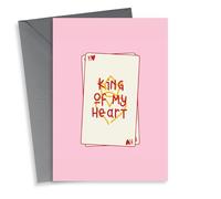King of my heart - playing cards - valentines day