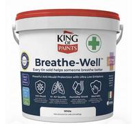 King Of Paints Breathe-Well Designed For Those With Asthma And Allergies White All Rooms 5 Litres