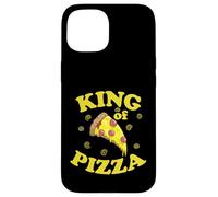 King of Pizza Fast Food Stone Oven Cheese Case for iPhone 15