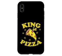 King of Pizza Fast Food Stone Oven Cheese Case for iPhone XS Max