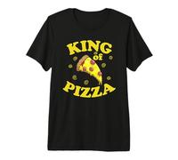 King of Pizza Fast Food Stone Oven Cheese Premium T-Shirt