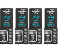 King of Shaves Sensitive Shave Oil for Men Aloe Tea Tree 2 x 15ml (Pack of 2)
