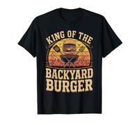 King of The Backyard Burger Grilling Value Graphic T-Shirt