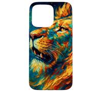 King of the Big Cats Post-Impressionism Case for iPhone 15 Pro Max