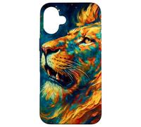 King of the Big Cats Post-Impressionism Case for iPhone 16 Plus
