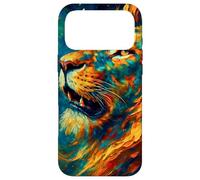 King of the Big Cats Post-Impressionism Case for iPhone 17 Pro Max