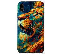 King of the Big Cats Post-Impressionism Case for iPhone XS Max