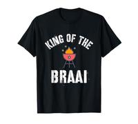 King of the braai BBQ, South African ex pat T-Shirt
