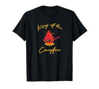 King of the Campfire - Funny Outdoor Summer Camper T-Shirt