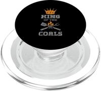 King Of The Coals Grill Barbecue Meat Grilling Bbq PopSockets PopGrip for MagSafe